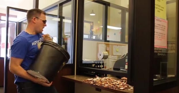 Man Pays His $212 Speeding Ticket With 21,200 Pennies