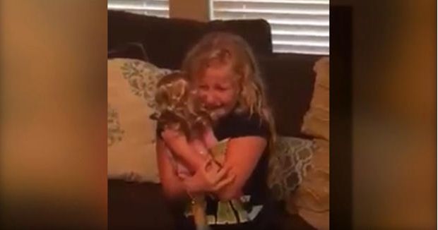 Girl Receives Doll With Prosthetic Leg Like Hers, Can’t Contain Her Joy