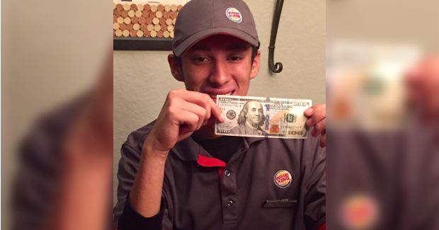 Fast-Food Worker Buys Homeless Man a Meal and Gets an Unexpected Reward
