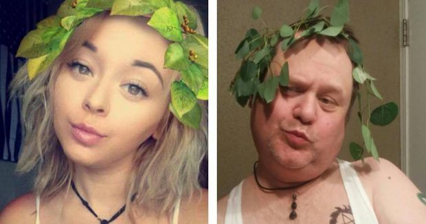 Dad Recreates Daughter’s Selfies in Hilarious Prank