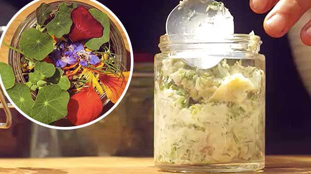 Make Delicious Decorations With Edible Flowerpots