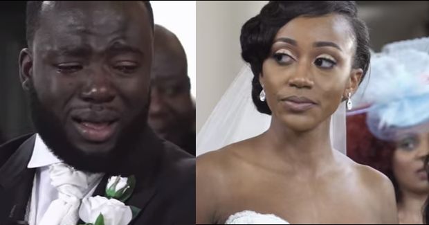 Watch This Groom Burst Into Tears Upon Seeing His Bride