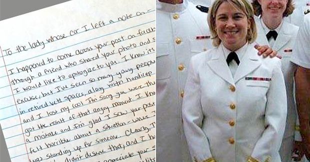 Man Who Wrongly Shamed Woman Veteran for Parking Space Apologizes