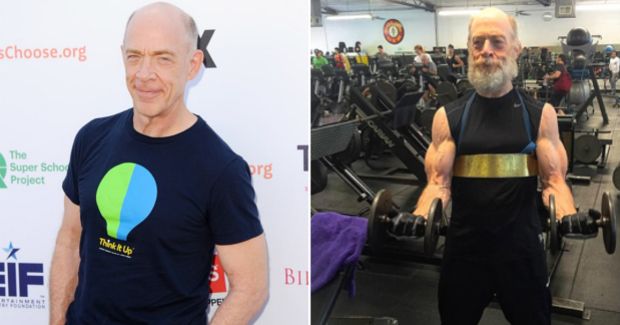 J.K. Simmons Looks Unrecognizable in ‘Justice League’ Training Photos