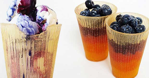 Chow Down on These Biodegradable Cups After You Drink