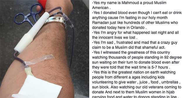 Muslim American’s Facebook Post Goes Viral for the Best Reason