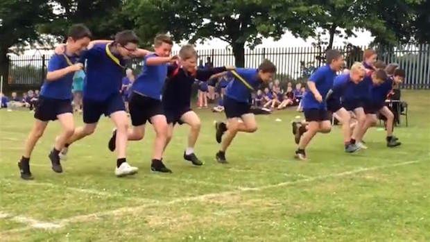 Boys Allow Classmate With Down Syndrome to Win Race