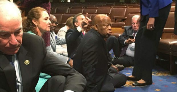 House Democrats Stage Sit-In After Gun Control Vote Fails to Pass