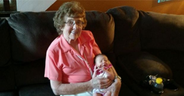 Grandmother Gets to Meet Her 86th Grandchild on Her 86th Birthday