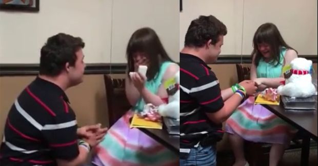 Love Knows No Boundaries: Down Syndrome Couple Shares Beautiful Moment