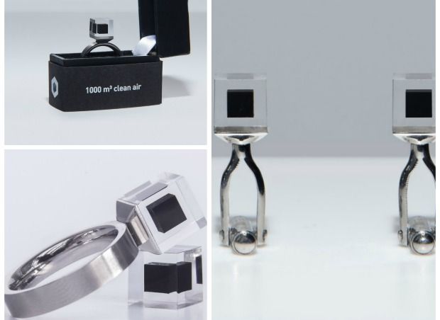 Smog Free Jewelry Ring, Cufflinks