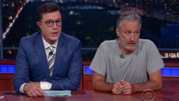 Jon Stewart Lets Loose on Trump Supporters on ‘The Late Show’