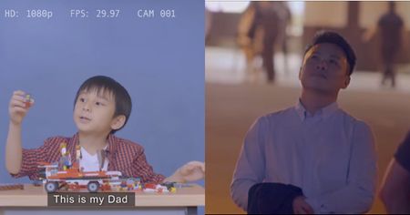 Legos Bring a Working Dad and His Son Together in the Best Way