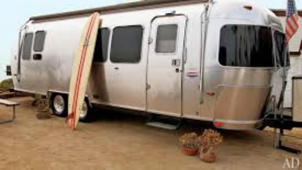 Matthew McConaughey's Airstream, Architectural Digest