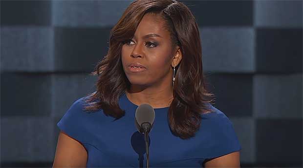 First Lady Michelle Obama’s Rousing Speech Was the Best Thing About First Night of the DNC