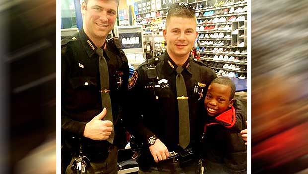 When Deputies Heard This Boy’s Shoes Were Stolen, They Stepped In to Bring a Huge Smile to His Face