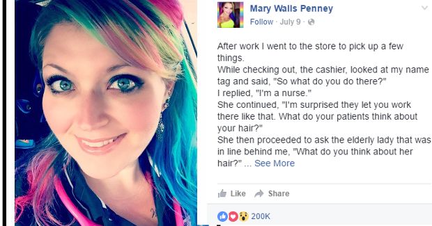 Nurse Writes Open Letter to Woman Claiming She Couldn’t Do Job Because of Her Hair