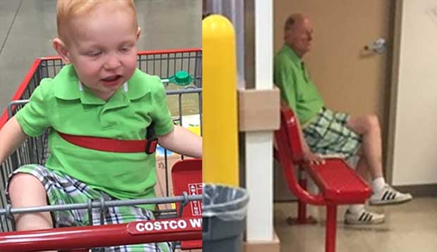 Father’s Photo Seemingly Captures Time Traveling Tot