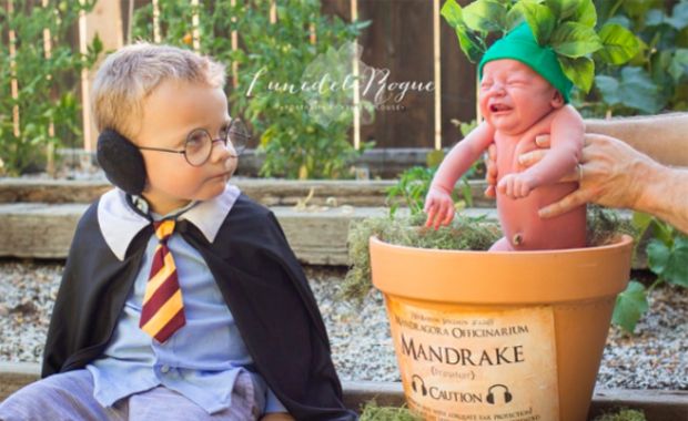 Baby ‘Harry Potter’ Themed Photoshoot Goes Viral
