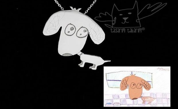 This Company Takes Your Child’s Artwork and Turns it Into Jewelry
