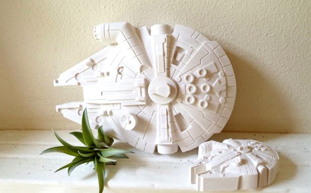 Recreate ‘Star Wars’ With These Miniature Spaceship Planters