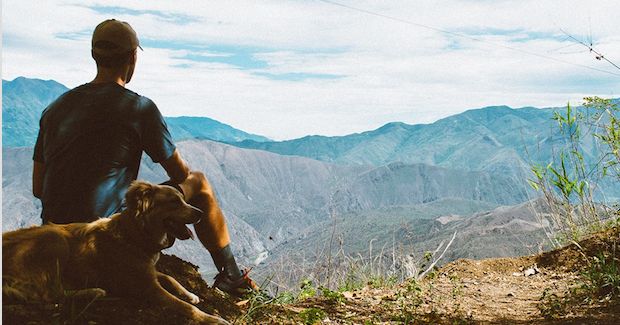 This Man Is Walking Across All 7 Continents With His Dog