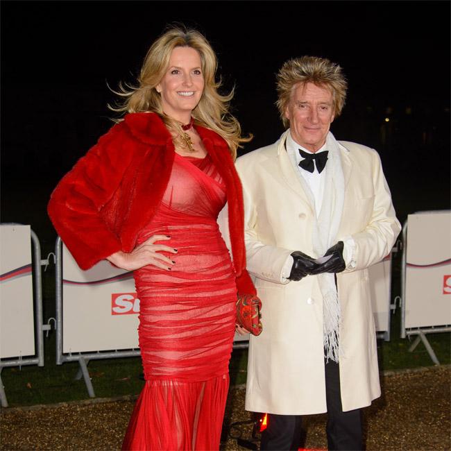 Rod Stewart and Penny Lancaster renew vows - Its The Vibe