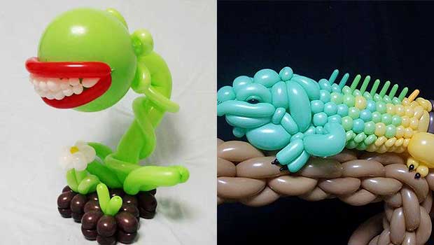 Japanese Artist Takes Balloon Animals to a Whole New Level