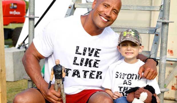 Dwayne Johnson Pays Tribute to Cancer-Stricken Fan