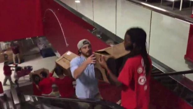 Louisiana Target Donates Frozen Food to the Hungry After Black-Out