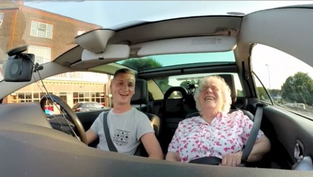 Man Brings 86-Year Old Grandma to Tears With Sweetest Birthday Surprise