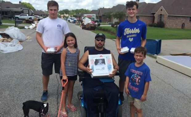 This Birthday Boy Gives the Gift of Pizza to Louisiana Flood Victims