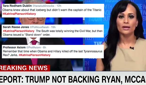 Internet Mocks Trump Spokeswoman After She Blames Obama For 2004 Death of Captain Khan