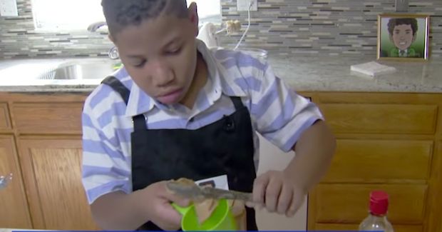 8-Year-Old Opens Bakery Hoping to Buy a New House for His Mom