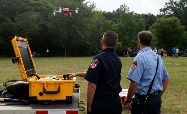 Firefighter Drones Come to Rescue New York City