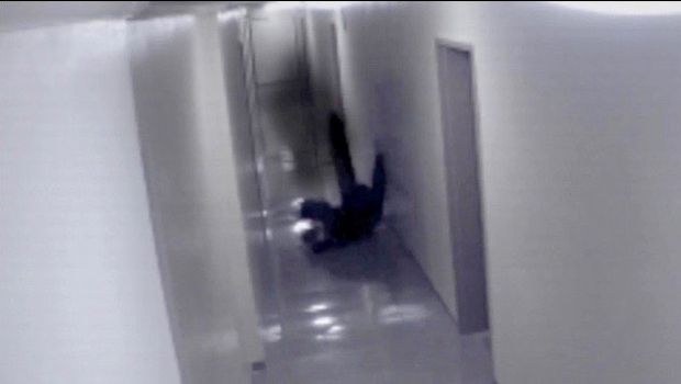 Security Footage Shows Man Being Dragged by Apparent Ghostly Figure