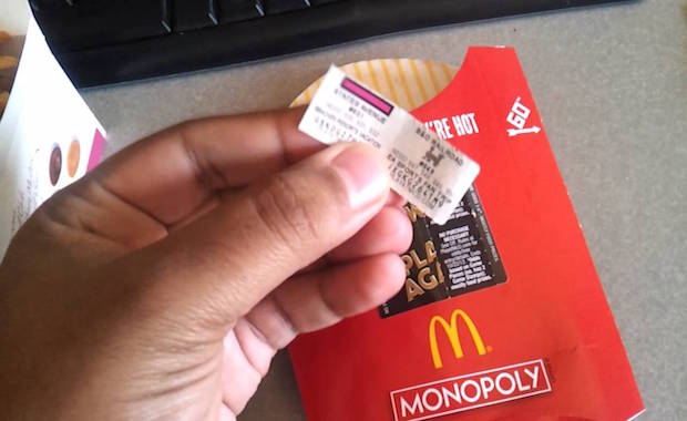 Man Uses Winning McDonald’s Monopoly Prizes to Help Feed the Homeless