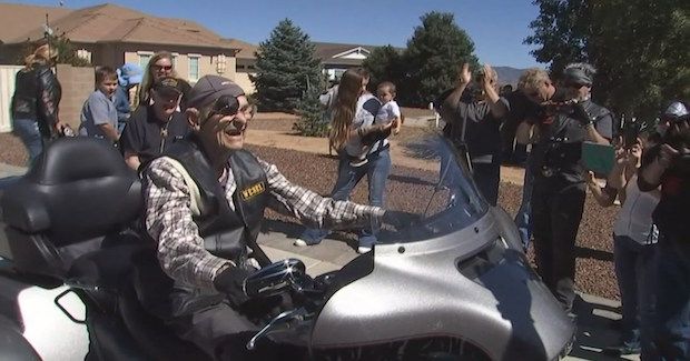 101-Year-Old Man Gets ‘One Last Ride’ Thanks to Harley Davidson