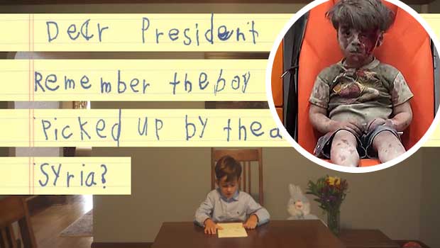 Young Boy Asks Obama if Famed Syrian Refugee Boy Can Be His ‘Brother’