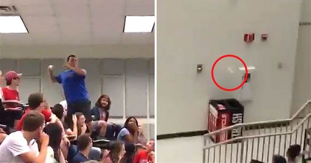 Student Makes Unbelievable Shot to Get Entire Class an A on First Quiz
