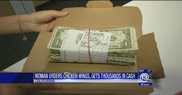 Woman Gets Free Year of Pizza and All She Had to Do Was Return Thousands and Thousands of Dollars