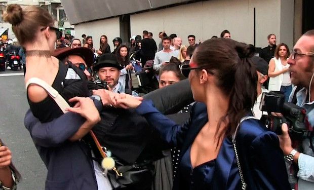 Gigi Hadid ‘Manhandled’ in Milan Street