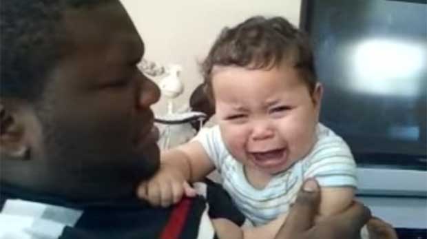 Baby Was Happy, Then Dad Pretended to Cry. Can You Guess What Happened Next?