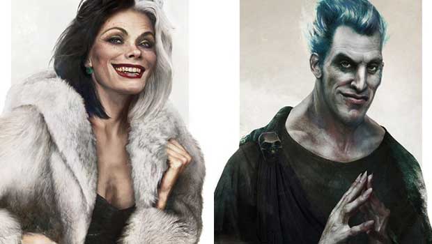 Artist Brings Famous Disney Villains to Life in Stunning Hyperrealistic Portraits