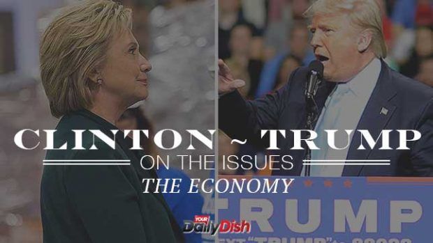 Source: HillaryClinton.com/DonaldJTrump.com