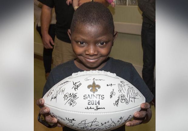 Source: New Orleans Saints & Ochsner Hospital for Children