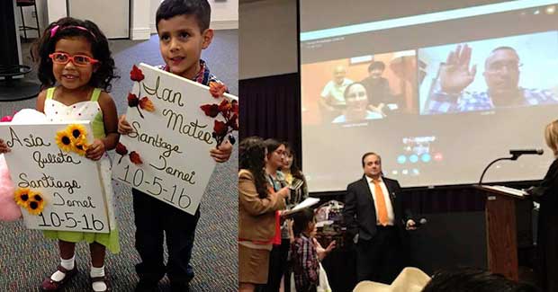 FaceTime Helped a Deployed Father Watch His Kids’ Adoption Ceremony Live