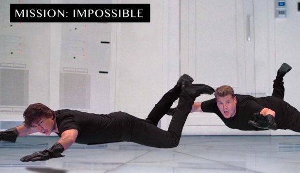 Tom Cruise Relives His Film Career With James Corden and Cuba Gooding Jr.