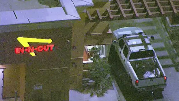 During a Police Chase, This Suspect Made a Pit Stop… at an In-N-Out Drive Thru