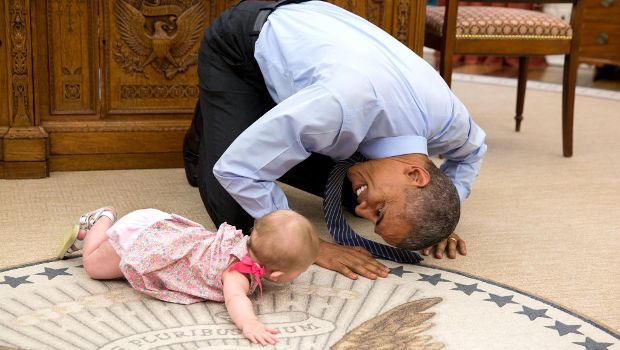 Dads Rejoice, Obama Signs Bill Mandating Baby Changing Stations in Men’s Public Restrooms